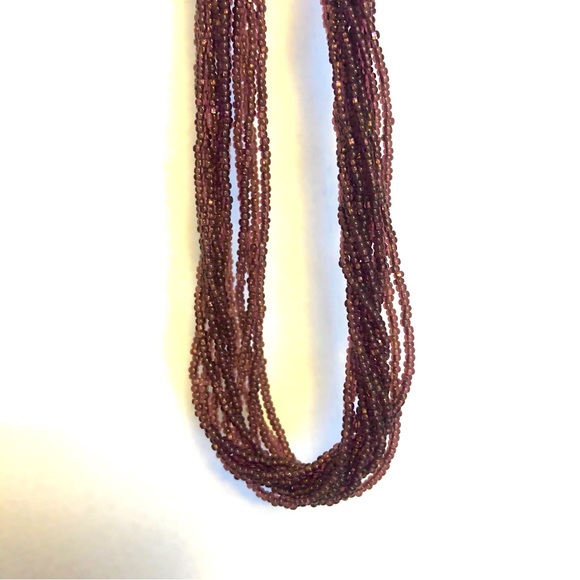 Venetian purple murano glass beads - Picture 3 of 5